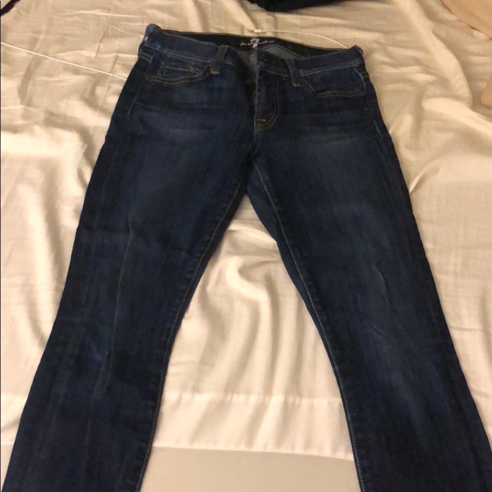 low-rise jeans